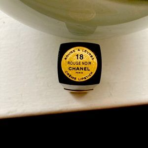 Original, Vintage Iconic Chanel Rouge Noir Lipstick